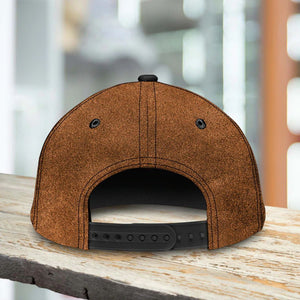 Gift For Father Dog Personalized Classic Cap