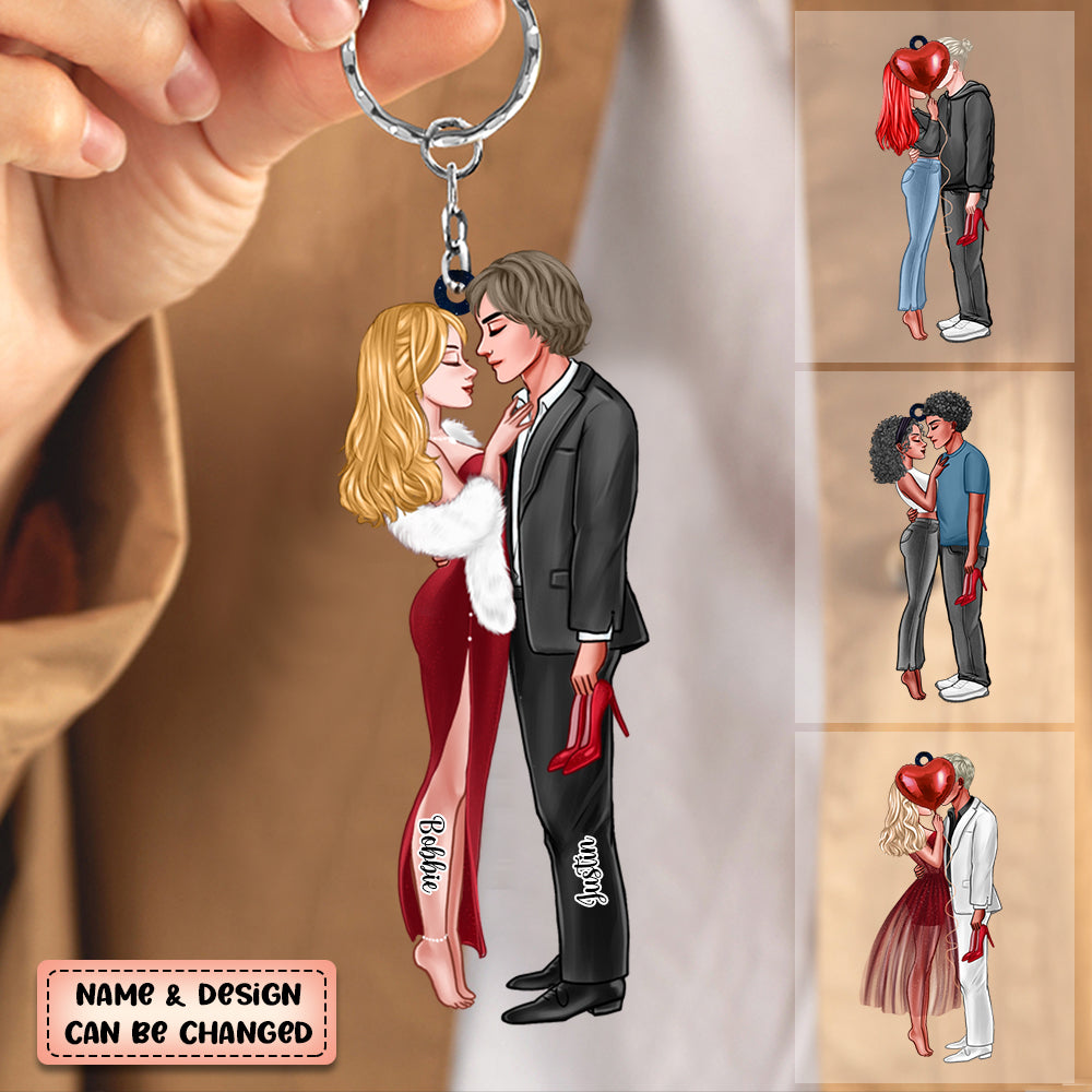 Personalized Gift For Couple Together Since Acrylic  Keychain