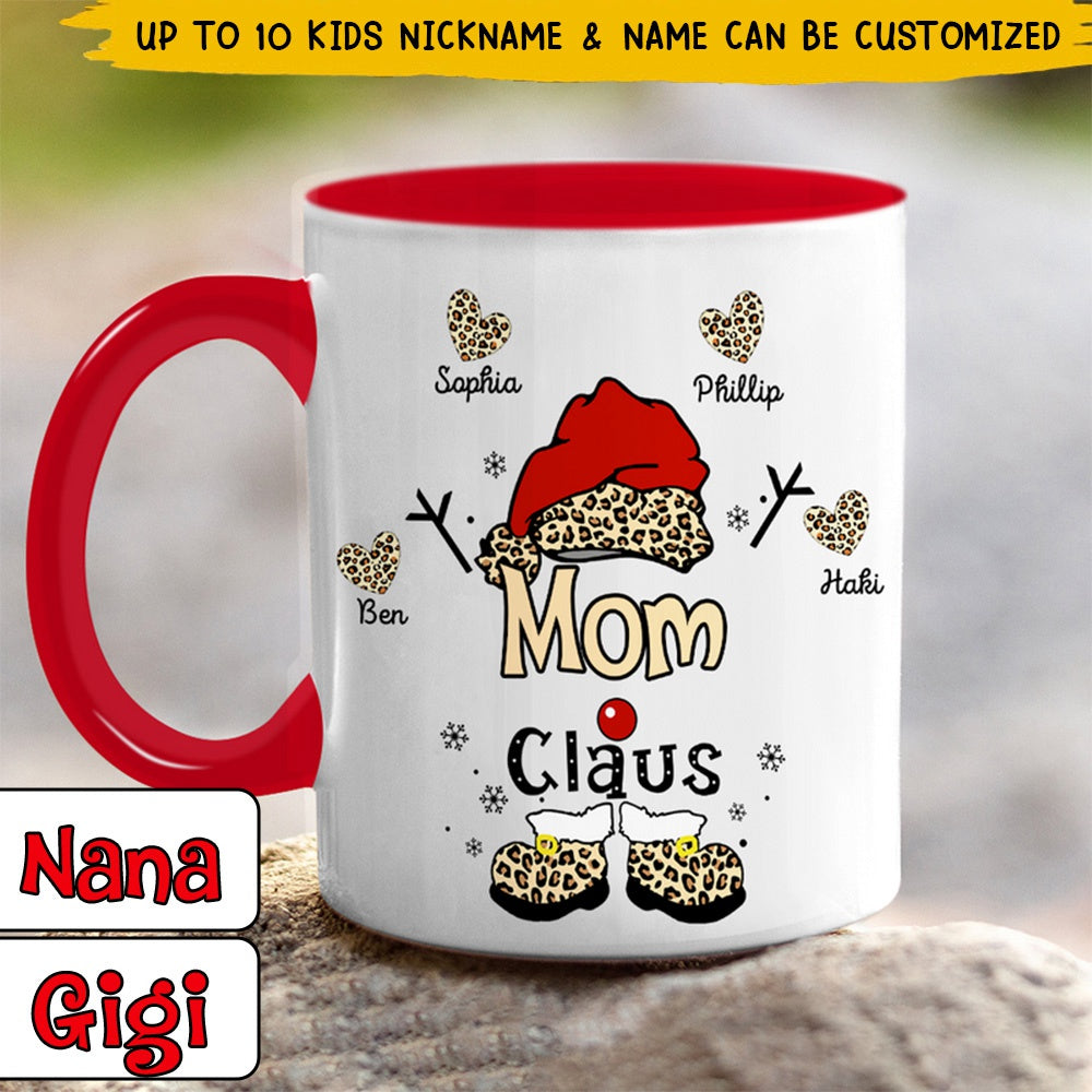 Personalized Christmas Grandma Snowflake Mug Gift for Grandma Mommy Au ...