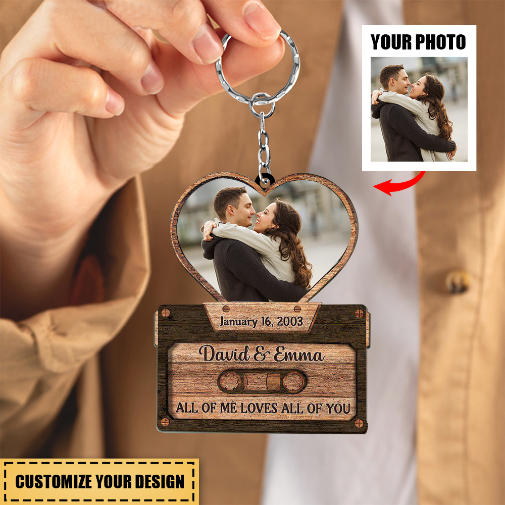 Favorite Song - Personalized Custom Photo Acrylic Keychain