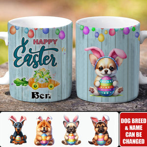 Personalized Easter Gift For Dog Lovers Mug