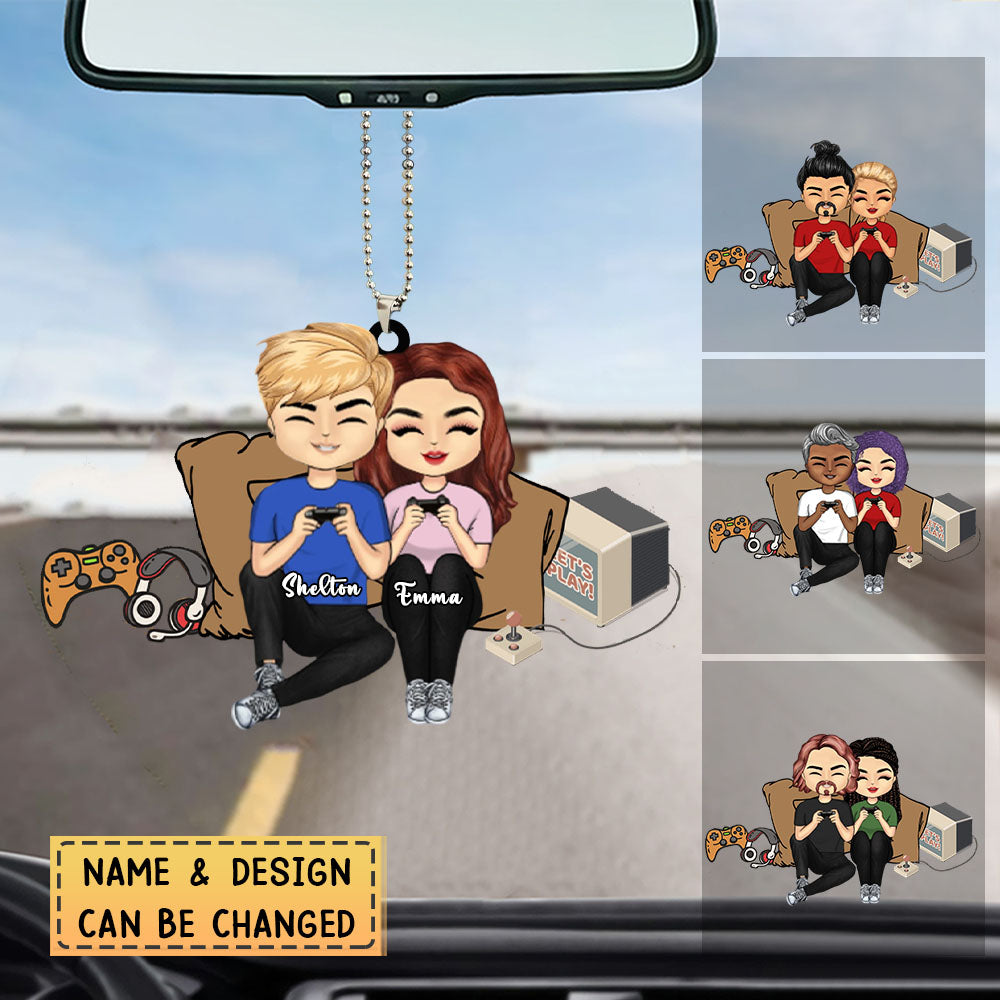 Personalized Gift For Couples-Level-Complete Ornament