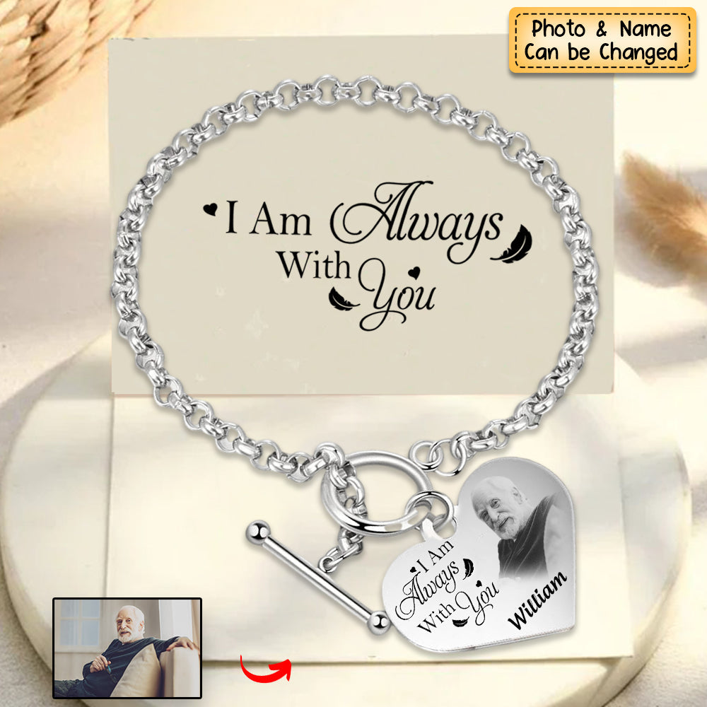 Personalized In Loving Memory Silicone Bracelet - Forever In My Heart – The  Funeral Program Site