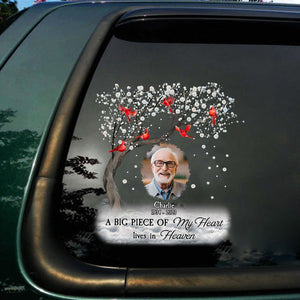 Memorial Cardinal Upload Photo, I'm Always With You Personalized Sticker Decal