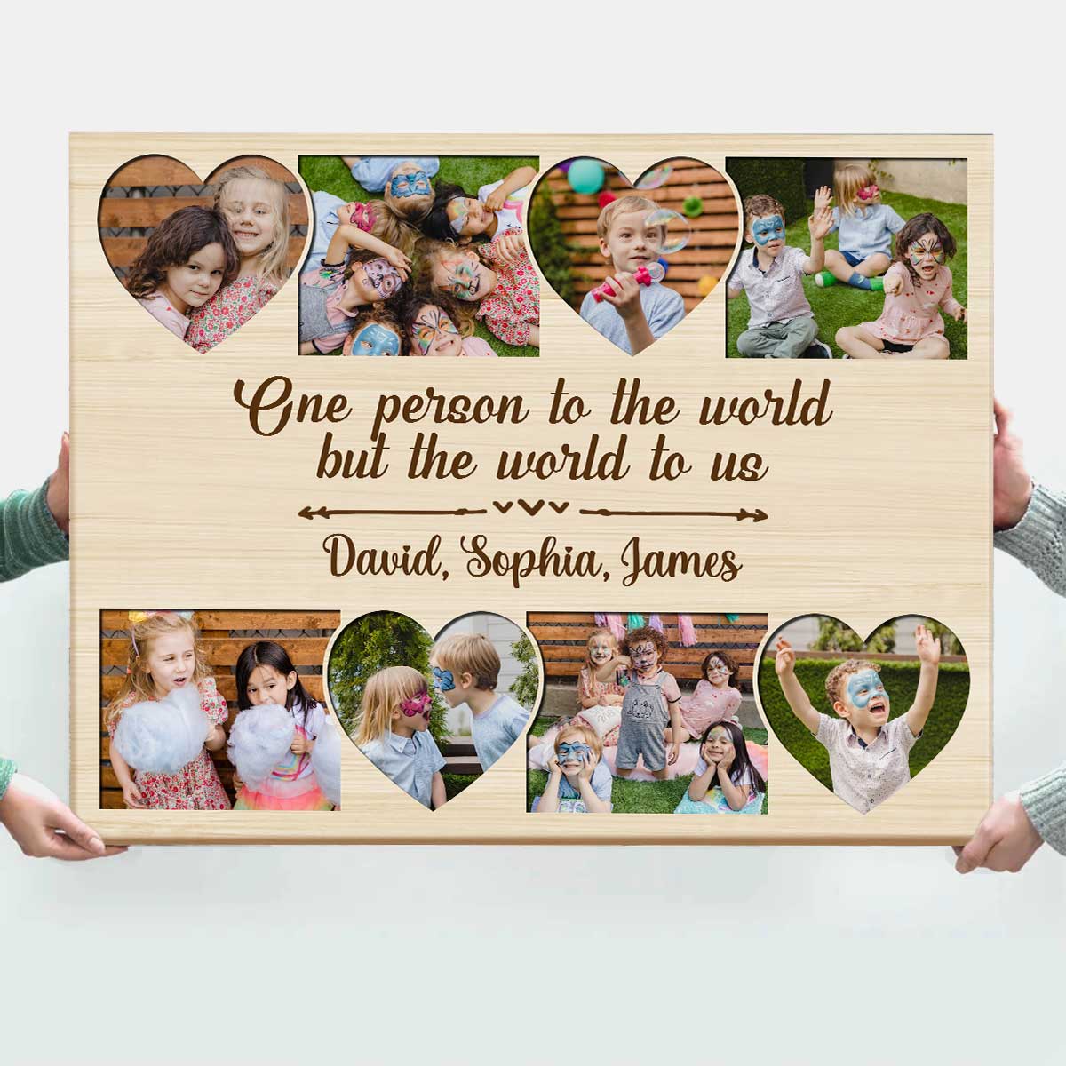 Personalized Grandparents Grandkids Make Life Grand Canvas Print - barods