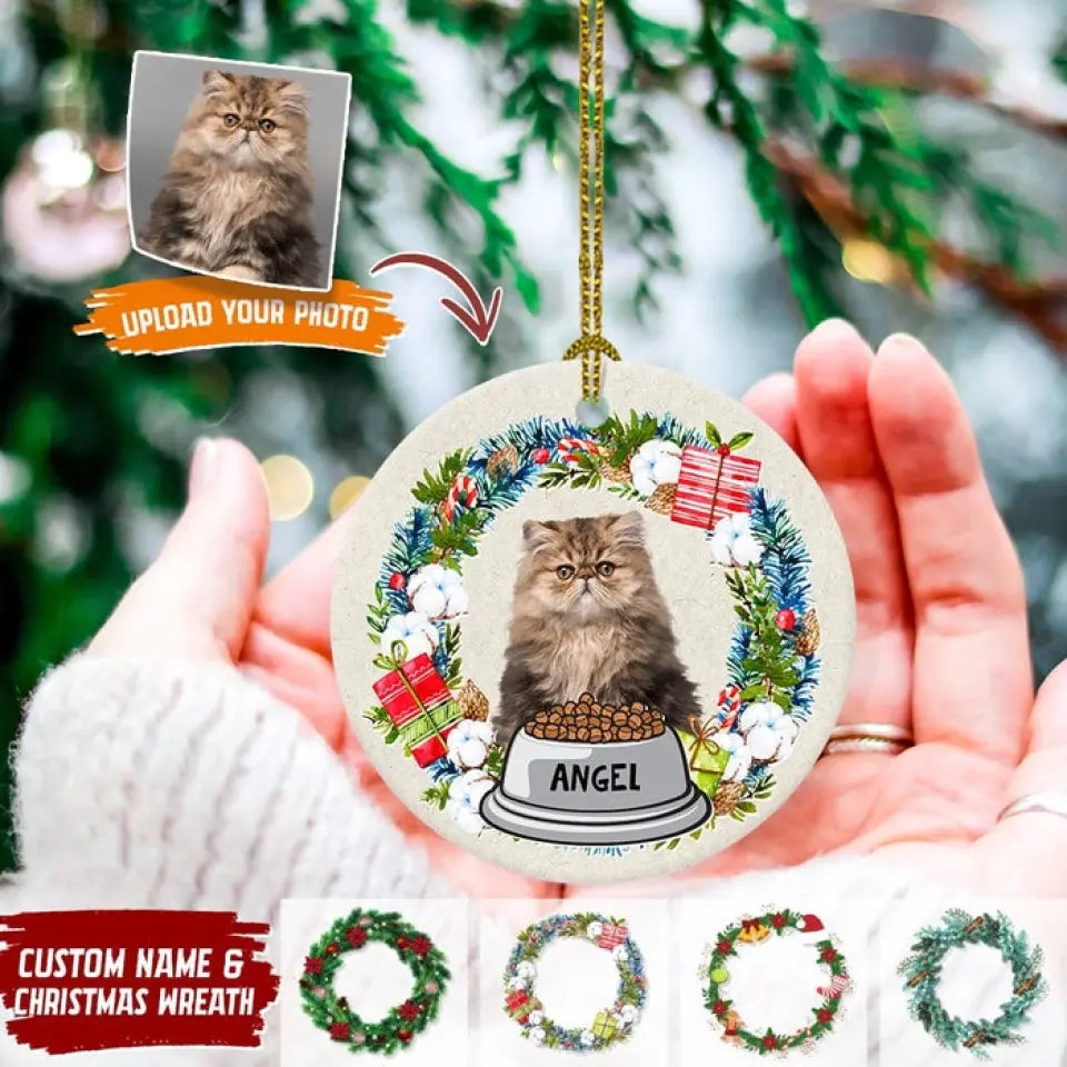 Custom Photo Dog Cat Acrylic Ornament