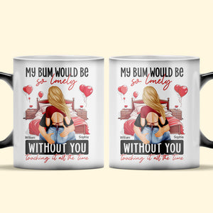 Personalized Couple So Lonely Without You Color Changing Mug