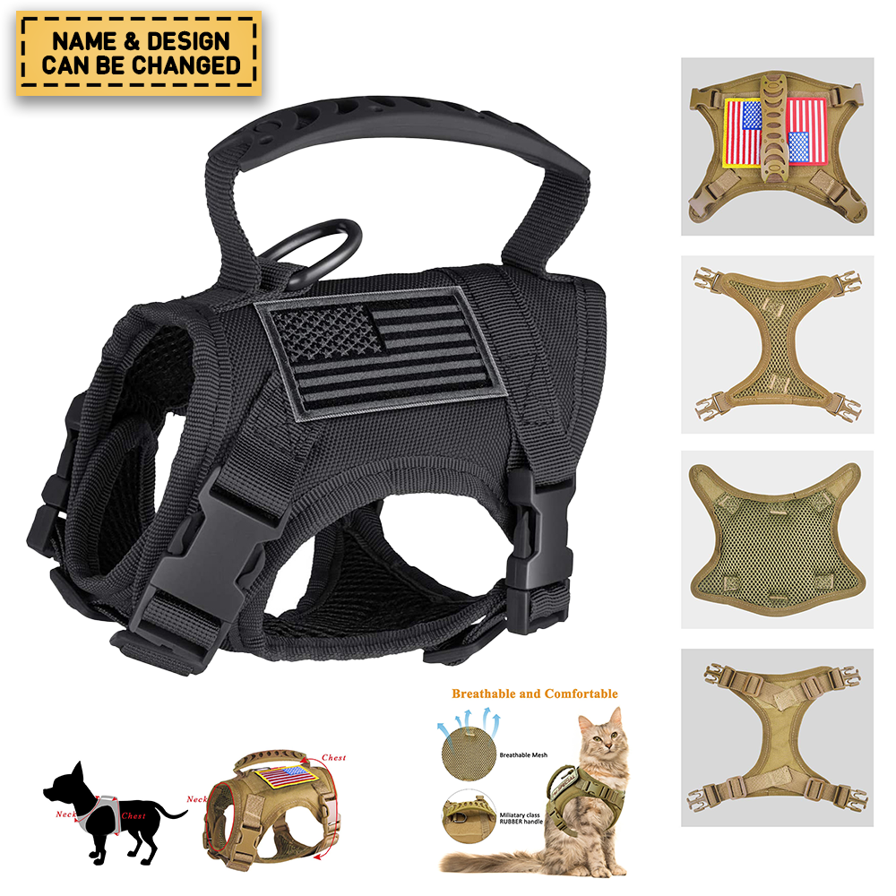 Personalized Pet Harness Vest Training Harness