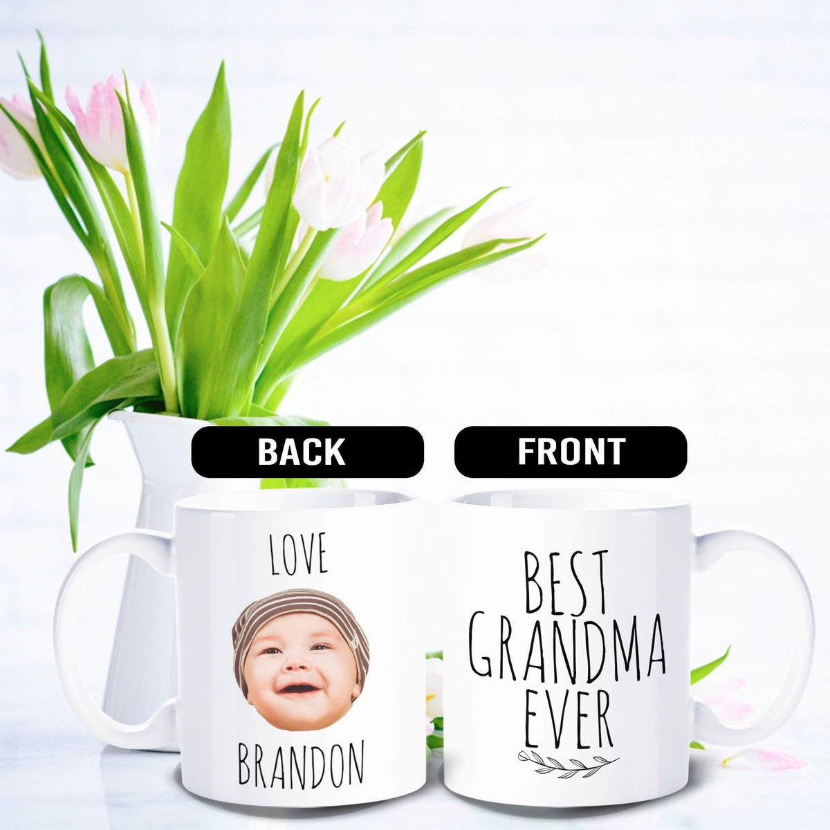 Personalized Best Dad/Mom Ever Love Kids Mug