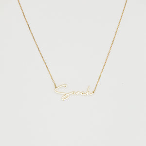 Custom Name Necklace • Minimalist Name Necklace
